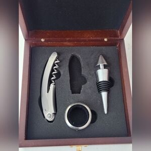 3-pc Corkscrew Set With Storage Case